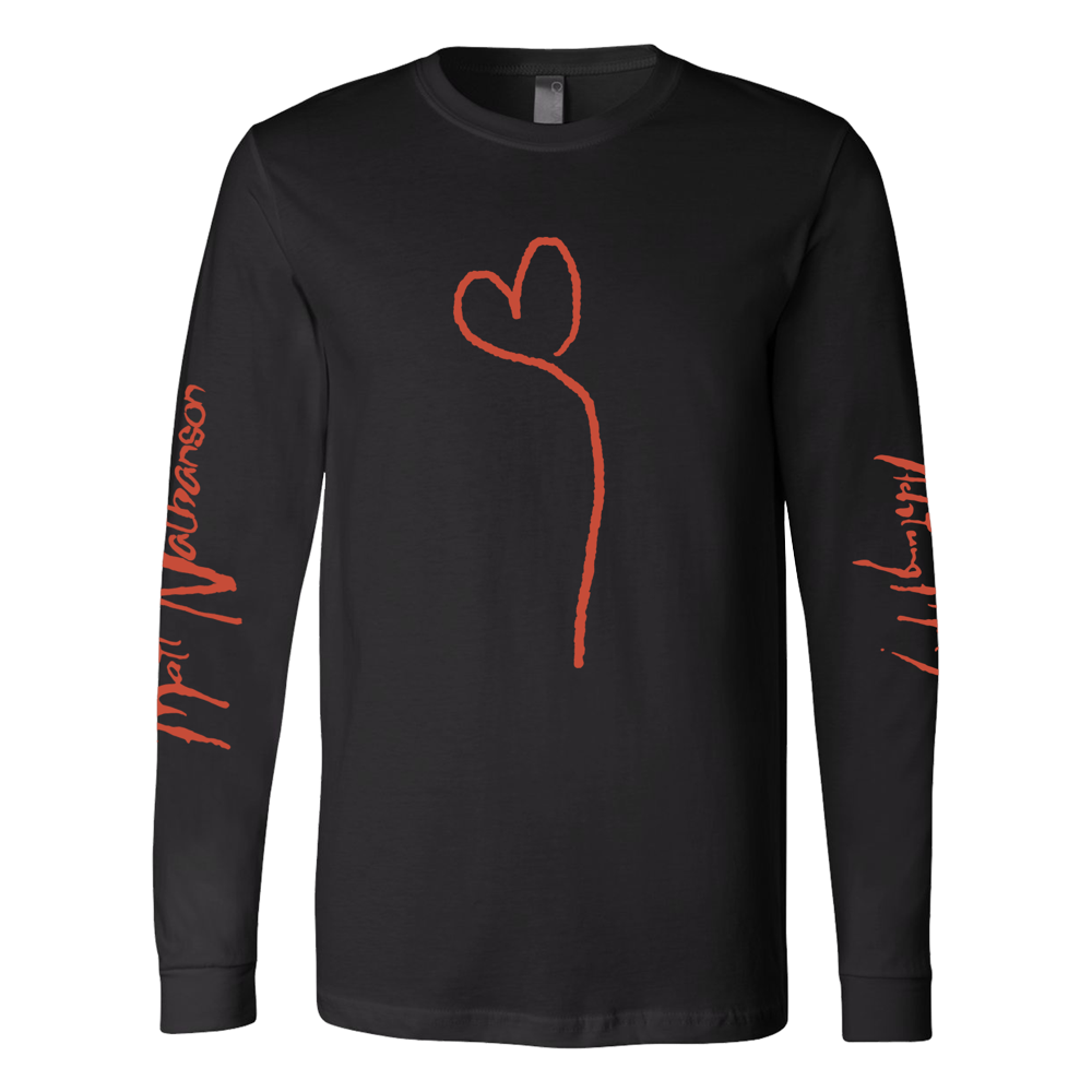 Achtung Matty Heart Logo Long Sleeve