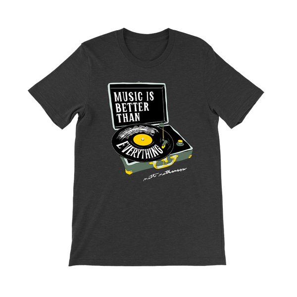 Dark Grey Record Case T-Shirt